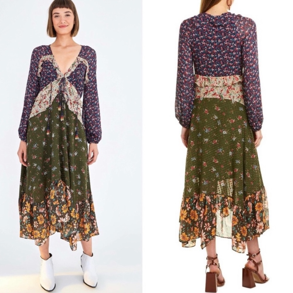 Farm Rio Mixed Liberty Dress XS